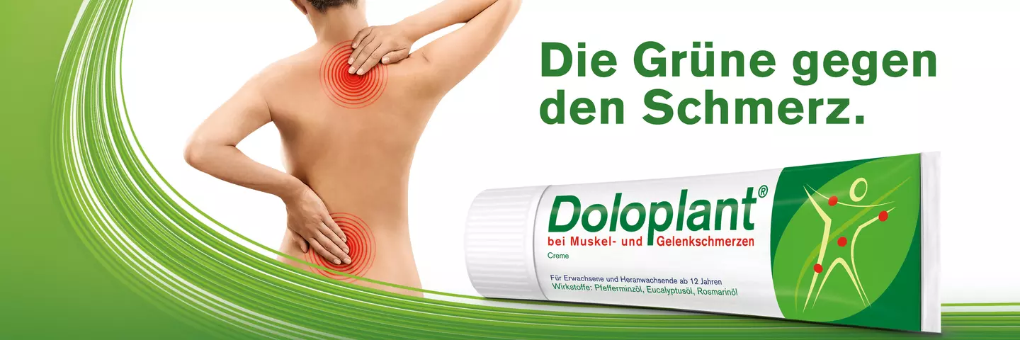 Doloplant Packshot und Keyvisual